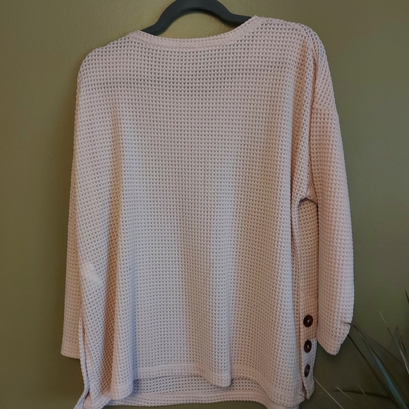 Dex Knitted Cream Sweater - Picture 2 of 3